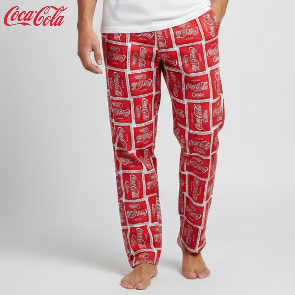 NEW Coca-Cola Pajama Lounge Pants Unisex Size M (32-34)